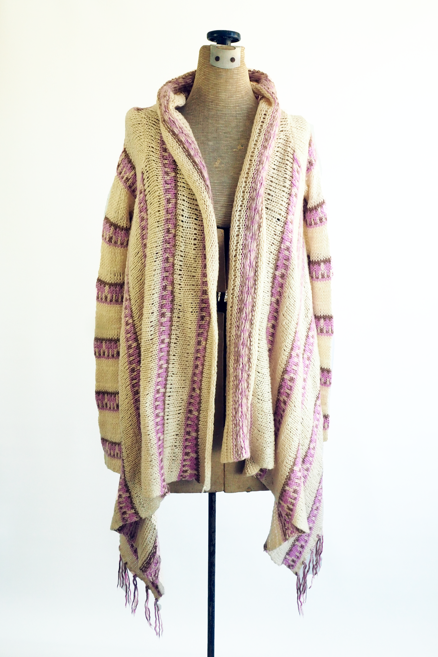 Billabong Knit Striped Wrap Cardigan