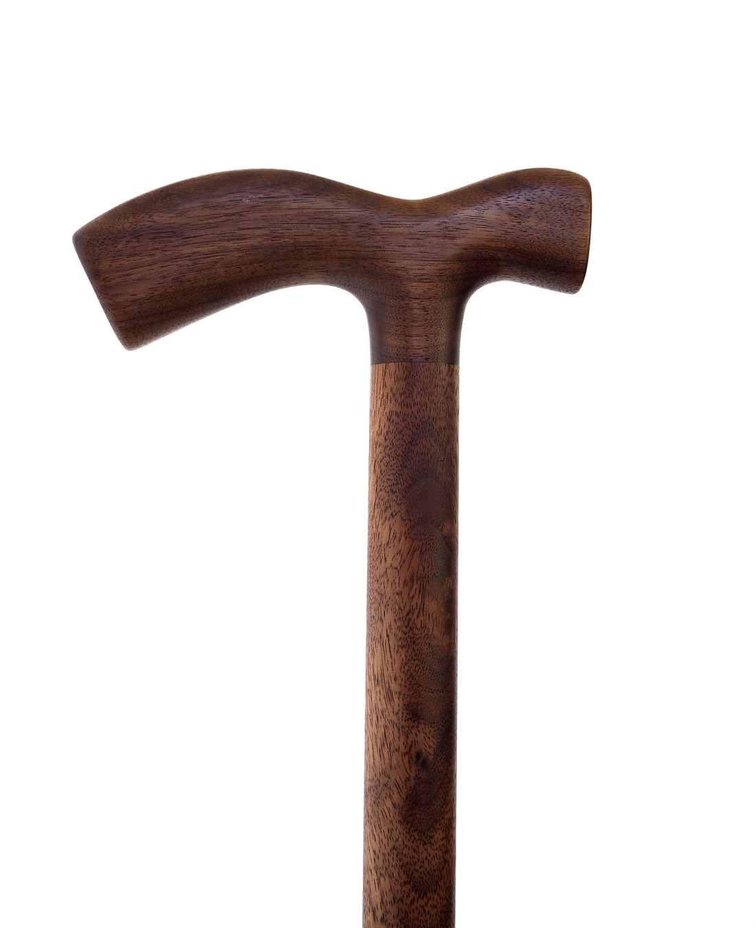 Handcarved Walnut Cane