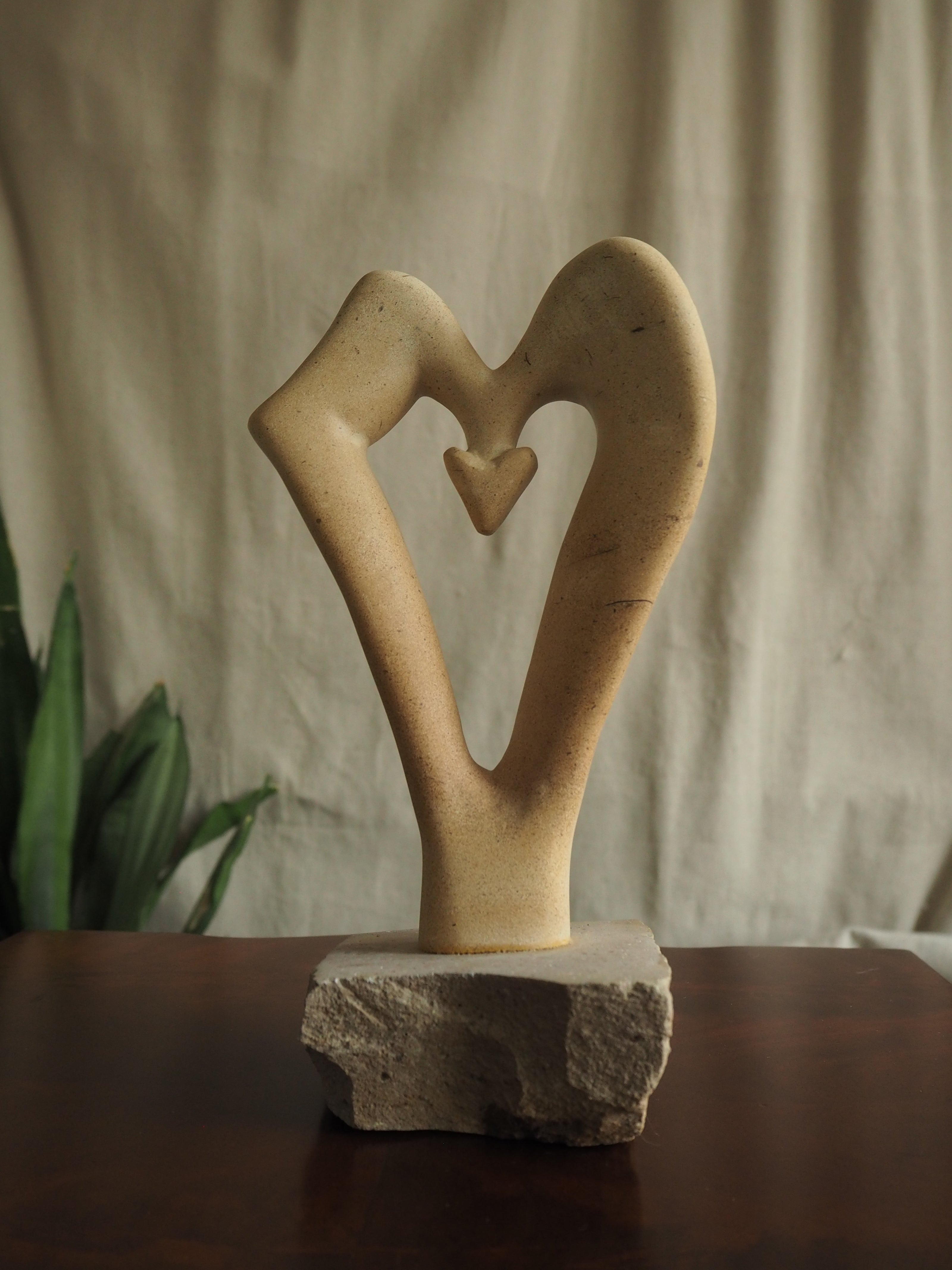 Little Heart sculpture by Kevin Isom